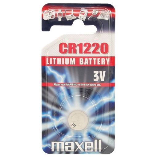 MAXELL CR1220 HOLOGRAM TEKLİ BLİSTER resmi