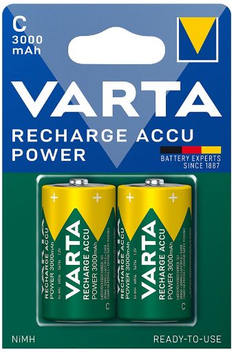 VARTA 56714-402  C BOY ŞARJLı PIL  3000 MAH resmi