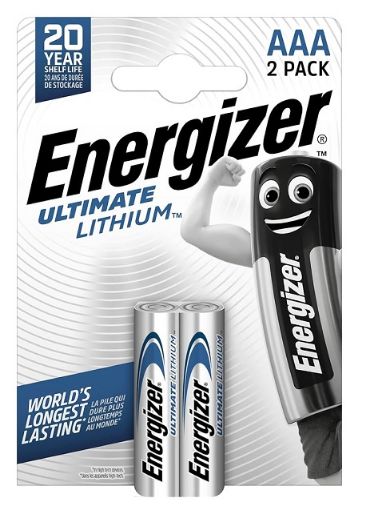 ENERGİZER ULTIMATE LITYUM  AAA 2Lİ BLİSTER resmi