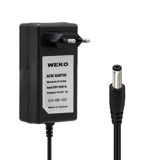 WEKO 21528 14.4V 1A  AKÜ ŞARJ resmi