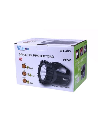 WATTON WT-400 ŞARJLI EL FENERİ resmi