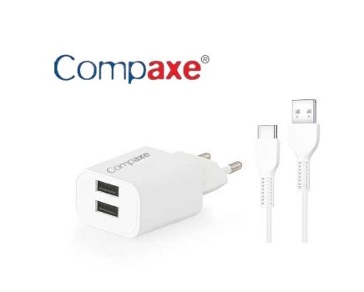  COMPAXE 10W ÇİFT USB TYPE-C ADAPTÖR CTA-521DUTB24 resmi