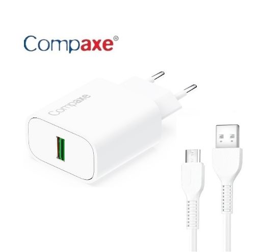 COMPAXE 12W MICRO USB KABLOLU ŞARJ CTA-524UMB resmi