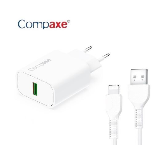 COMPAXE CTA-524ULB24 12W 5V 2.4A USB 3.0 + USB TO resmi