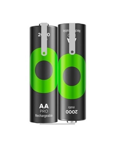 GP RECYKO PRO 2.4V 2000MAH 2Lİ TRAŞ MAKİNESİ PİLİ resmi