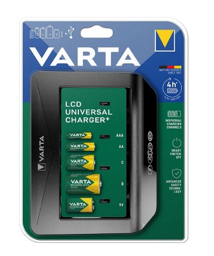 VARTA LCD UNIVERSAL ŞARJ CIHAZI(PİLSİZ)57688101401 resmi