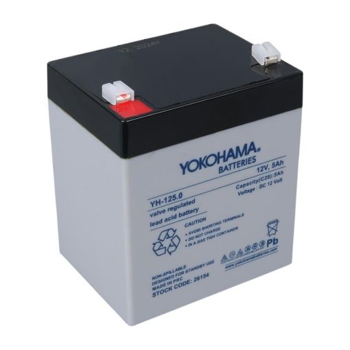 YOKOHAMA 12V 5 A KURU TİP AKÜ resmi