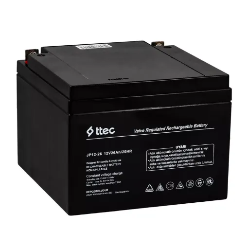 TTEC 12V 26AH BAKIMSIZ KURU TİP AKÜ resmi