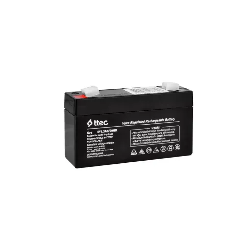 Ttec 6v 1.3ah Kuru Tip Bakımsız Akü  resmi