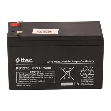 Ttec 12v 7Ah Akü